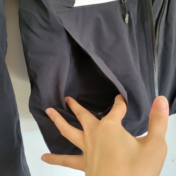 Columbia Omni-Heat Thermal Comfort Roffe Ski Winter Snow Jacket Black White XL - Picture 8 of 17